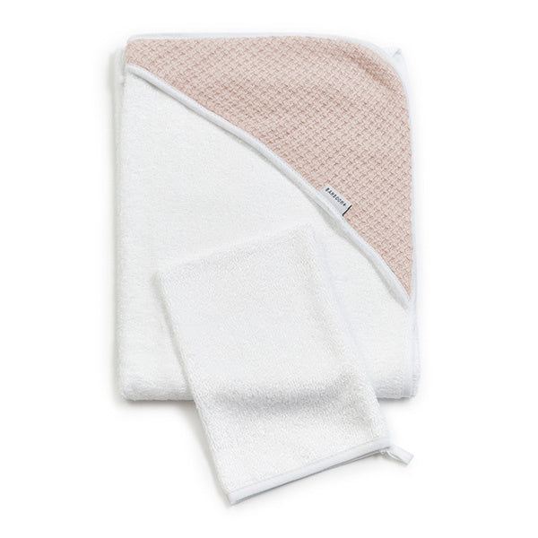 Bamboom Portabebés de baño Duo Soft Stone Rosa suave