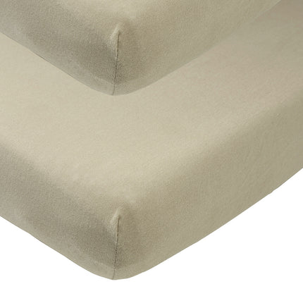 Meyco Sábana Ajustable Jersey 2St 60X120 Topo