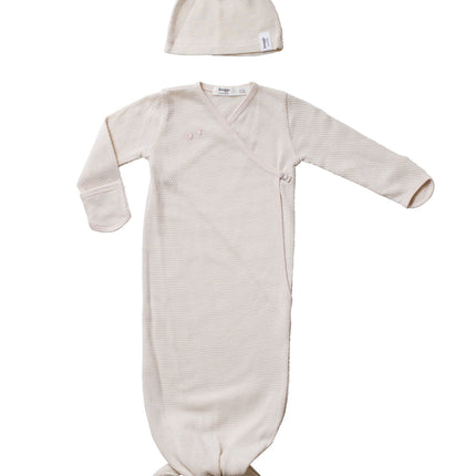 Snoozebaby Saco de Dormir Bebé Cocon Incl Gorro Peach Blush 60cm