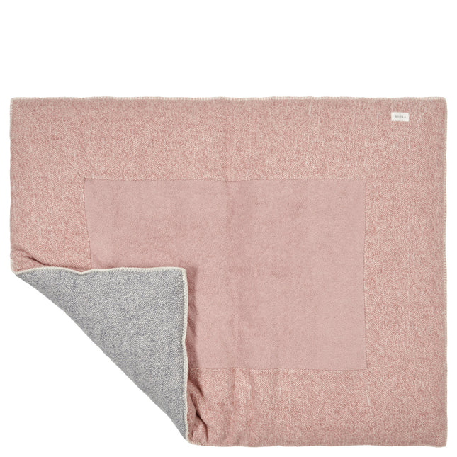 Koeka Boxcloth Vigo Rosa Viejo/Gris Destellante 80x100cm