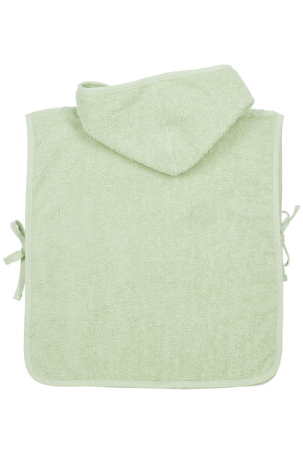 Meyco Bathponcho 1-3 Años Basic Rizo Suave Verde