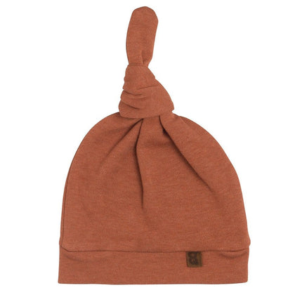 Gorro Con Botón Para Bebé Melange Miel