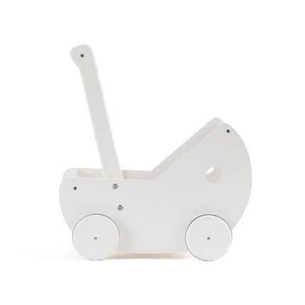 Cochecito de juguete de madera Kid's Concept Blanco