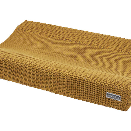 Meyco Funda para cambiador Herringbone Honey Gold