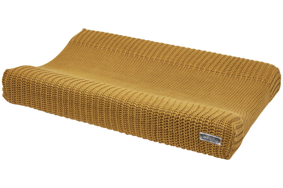 Meyco Funda para cambiador Herringbone Honey Gold