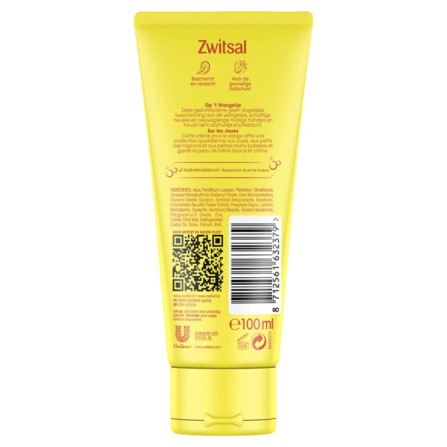 Zwitsal Crema para bebés en las mejillas 100ml