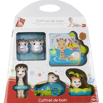 Juguetes de baño Sophie la Jirafa Set de baño de lujo 2pcs