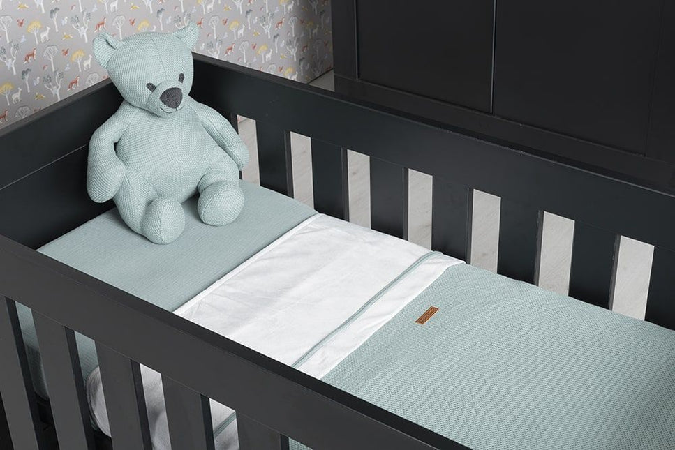 Funda nórdica Baby's Only Classic Stonegreen 80x80cm