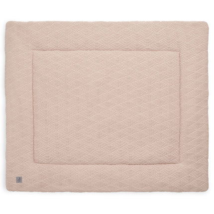 Tela para cajas Jollein River Knit Rosa pálido 80x100cm