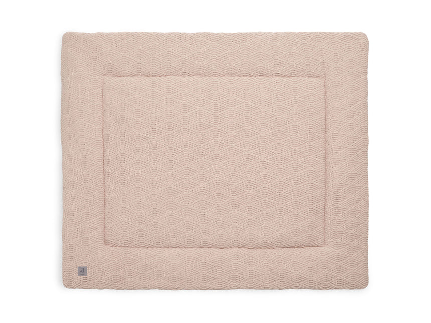 Tela para cajas Jollein River Knit Rosa pálido 80x100cm