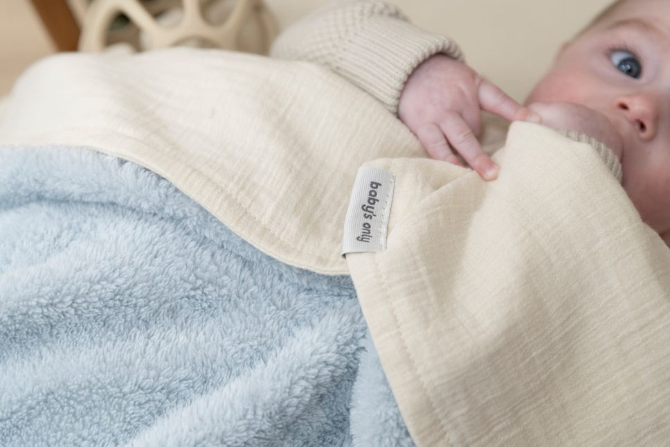 Manta para somier Baby's Only Cozy Misty Blue