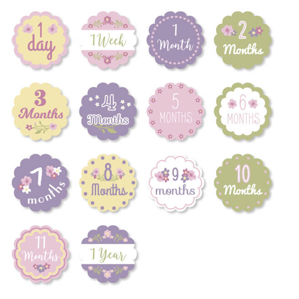 Lulujo Milestone Cards ¿No es adorable?