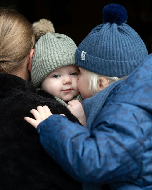 Gorro para bebé con pompón Cool Jeans 3-36Months