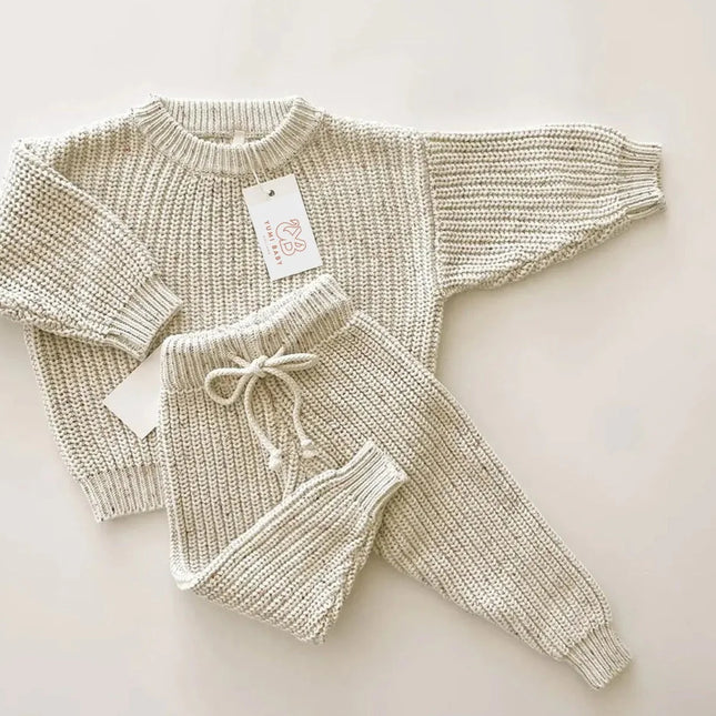 Yumi Baby Set de punto Sal y Pimienta