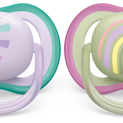 Philips Avent Chupete +0 Meses Air Sun/ Rainbow Girl