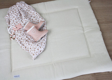 Bambú Boxcloth Doble Crema Suave 86x100cm