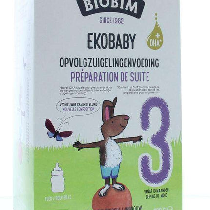 Biobim Leche en polvo Ekobaby 3 10+ Meses