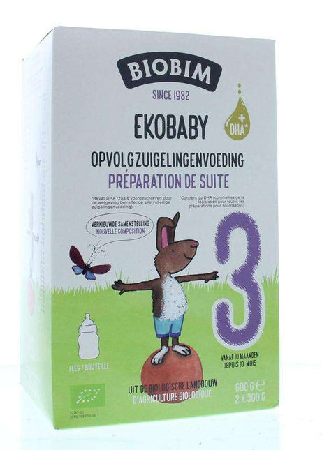 Biobim Leche en polvo Ekobaby 3 10+ Meses