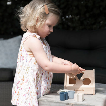 Caja de formas sólo para bebés Casa Tierra