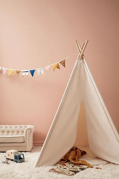 Tienda Tipi Concepto Infantil Blanco hueso 110 x 110 x 160