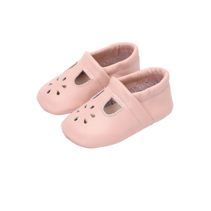 Baby Dutch Zapatos Juna Gamuza Rosa