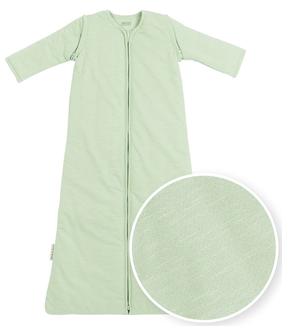 Saco de Dormir Meyco Baby Zip Off Mangas Suave Verde