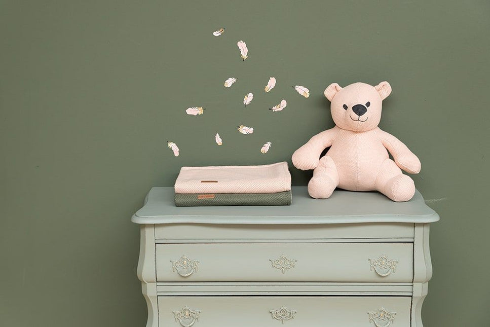 Manta para somier Baby's Only Teddy Classic Rosa