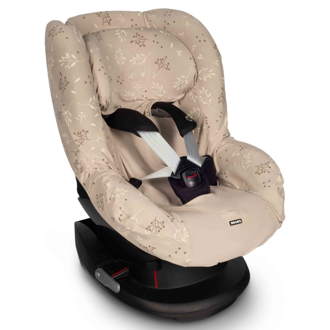 Dooky Funda asiento coche Hojas Beige 62cm