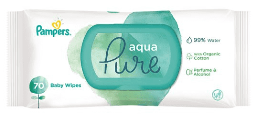 Toallitas Pampers Aqua Pure