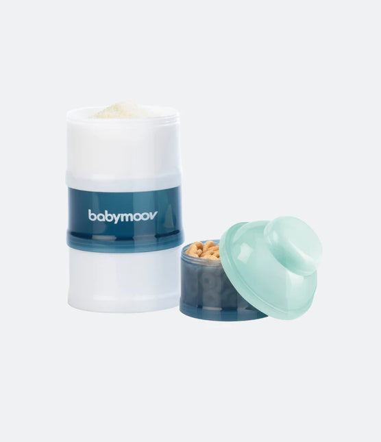 Recipientes Babymoov Leche en Polvo Babydose Azul Ártico