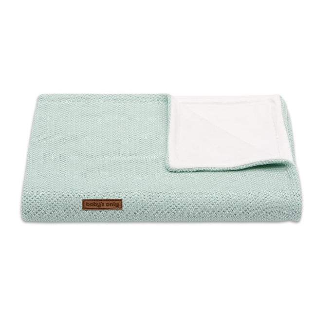 Manta de cuna Baby's Only Soft Classic Mint