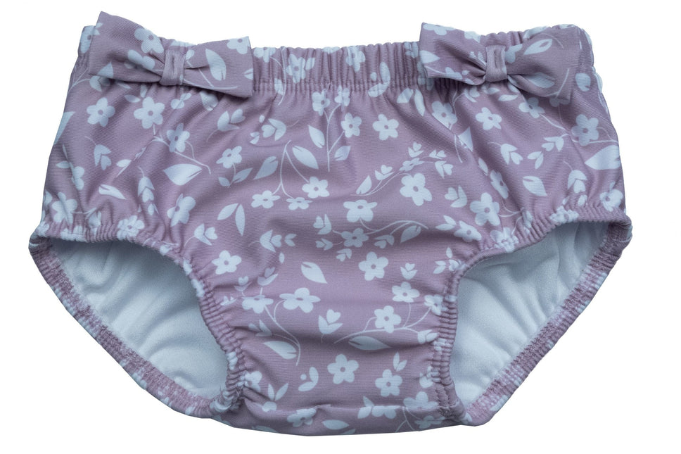 Slipstop Pantalones de baño Flor Rosa Niño