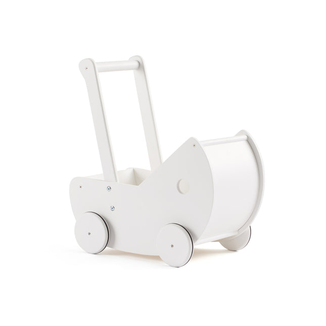 Cochecito de juguete de madera Kid's Concept Blanco