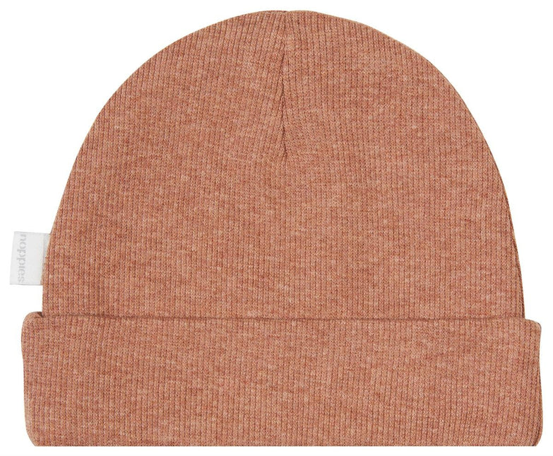 Gorro para bebé Noppies Nevel Cafe Au Lait Melange