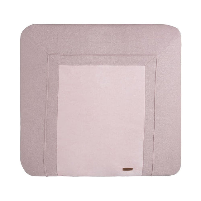 Funda de Cojín Cambiador Sólo Bebé Destello Plata-Rosa M√™Lee 75X85cm