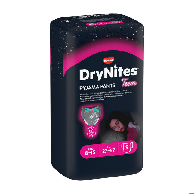 Pañales Huggies Drynites Niñas L 27-57 Kg