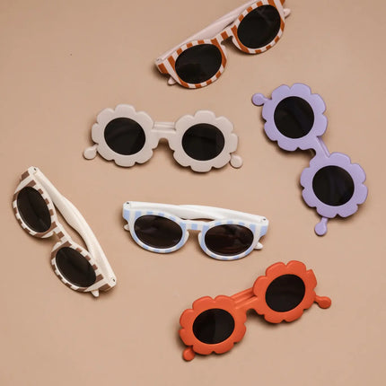 Gafas de sol Baby Dutch Baby Retro Rayas Azules