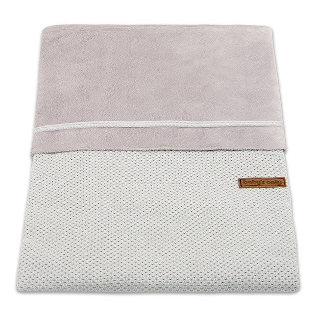 Funda nórdica Baby's Only Classic Plata/Gris 100x135cm