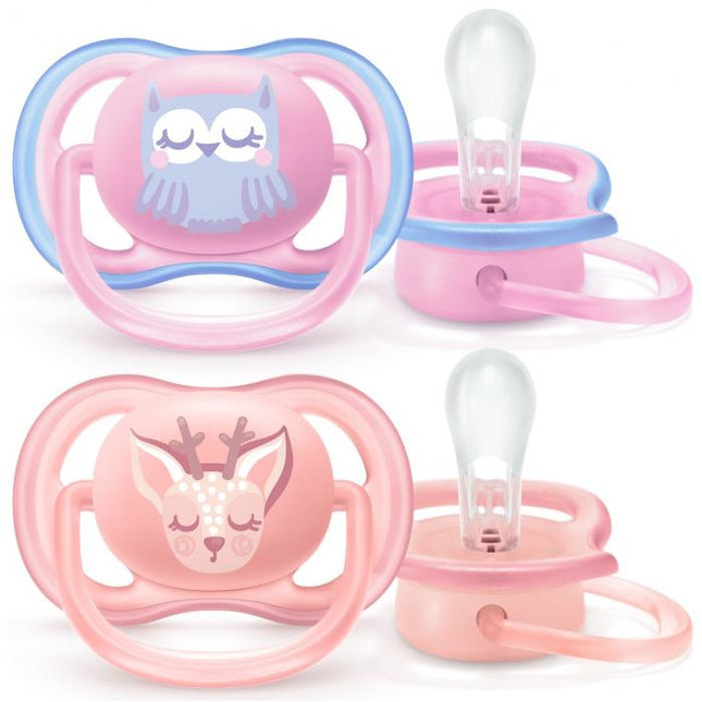 Philips Avent Chupete New Berry Niña Aire +0 Meses 2pcs