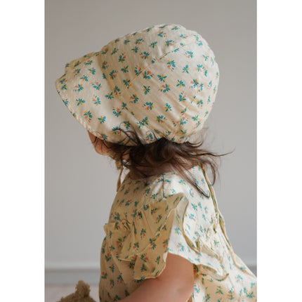 Konges Slojd Sombrero para el sol Baby Cille Bonnet Fleur Color√©