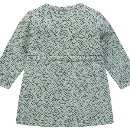 Noppies Vestido de bebé Mattie Gris Menta