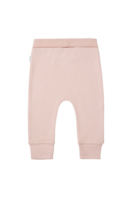 Noppies Pantalón Bebé Confort Rib Naura Rose Smoke