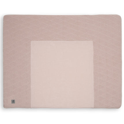 Funda cambiador Jollein River Knit Rosa Pálido 75x85cm