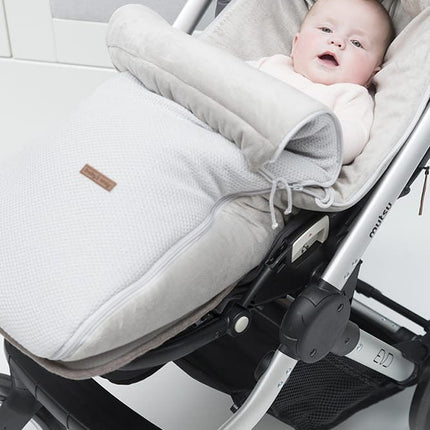 Saco cubrepiés Baby's Only Buggy Classic Plata/Gris