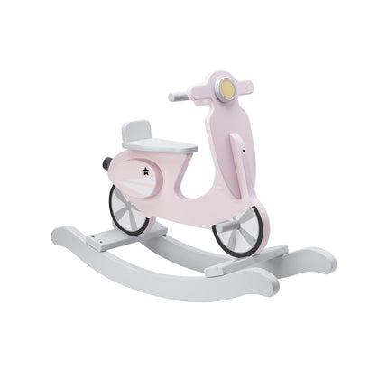 Scooter balancín Concept para niños Rosa/Blanco