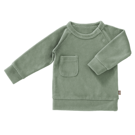 Sudadera Fresk Baby Velours Verde Bosque