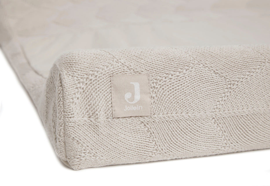 Funda cambiador Jollein Shell Knit Nougat