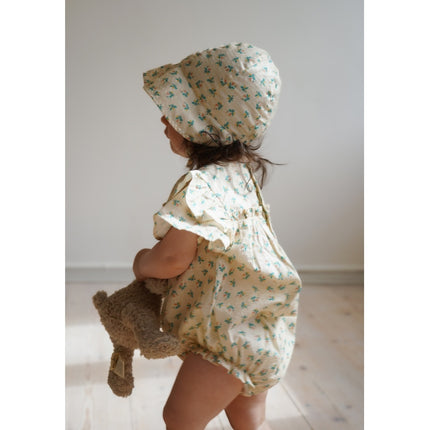 Konges Slojd Sombrero para el sol Baby Cille Bonnet Fleur Color√©