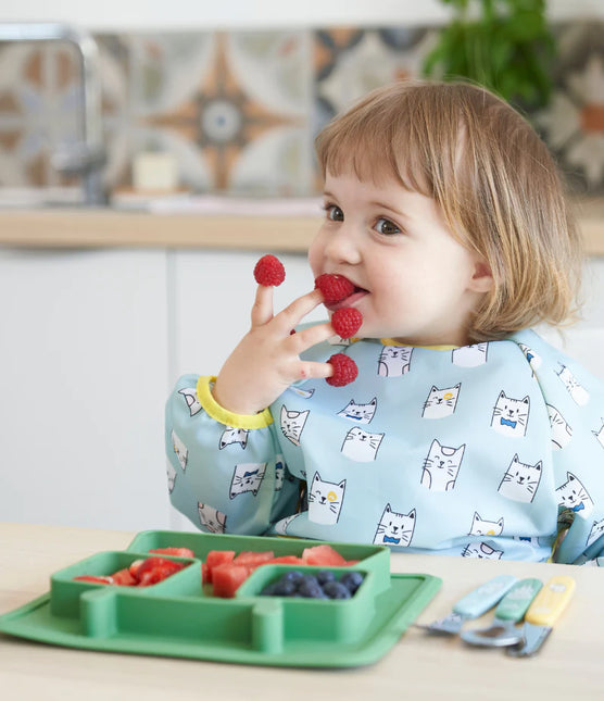 Badabulle Tablero para bebés Antideslizante con Compartimentos