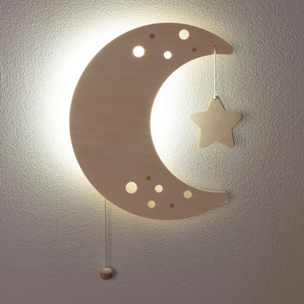 Baby's Only Lámpara de Pared Habitación del Bebé Moon Wonder